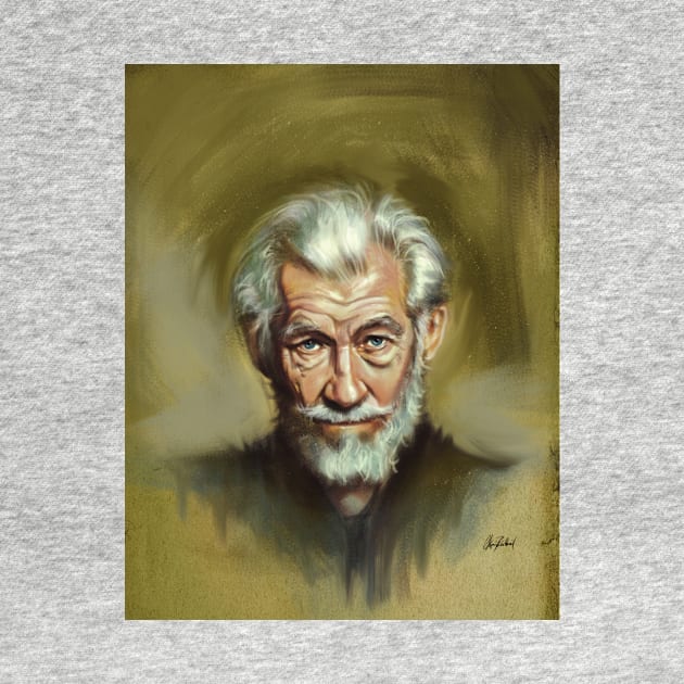 Ian McKellen portrait by Artofokan